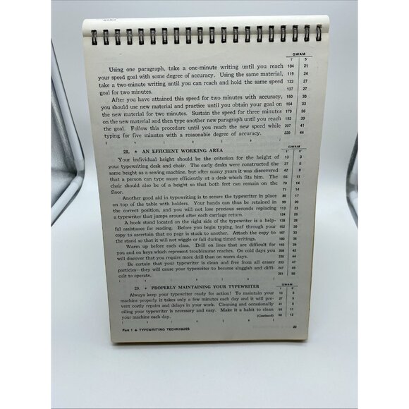 1961 Typewriting Timed Writings with Selected Drills 101 2nd Edition Thompson - Picture 9 of 16
